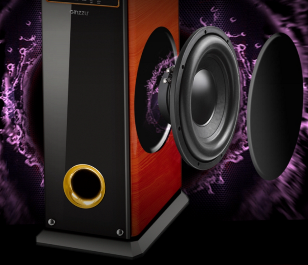 Акустика напольная Ginzzu GM-327 караоке