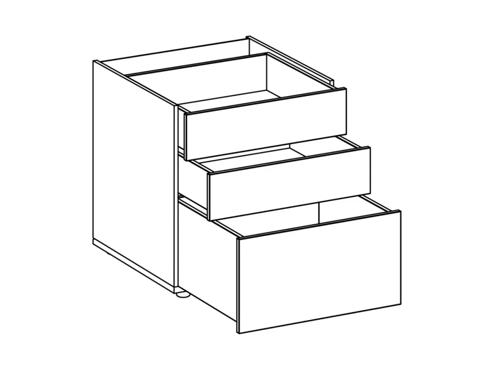Тумба с ящиками Modus