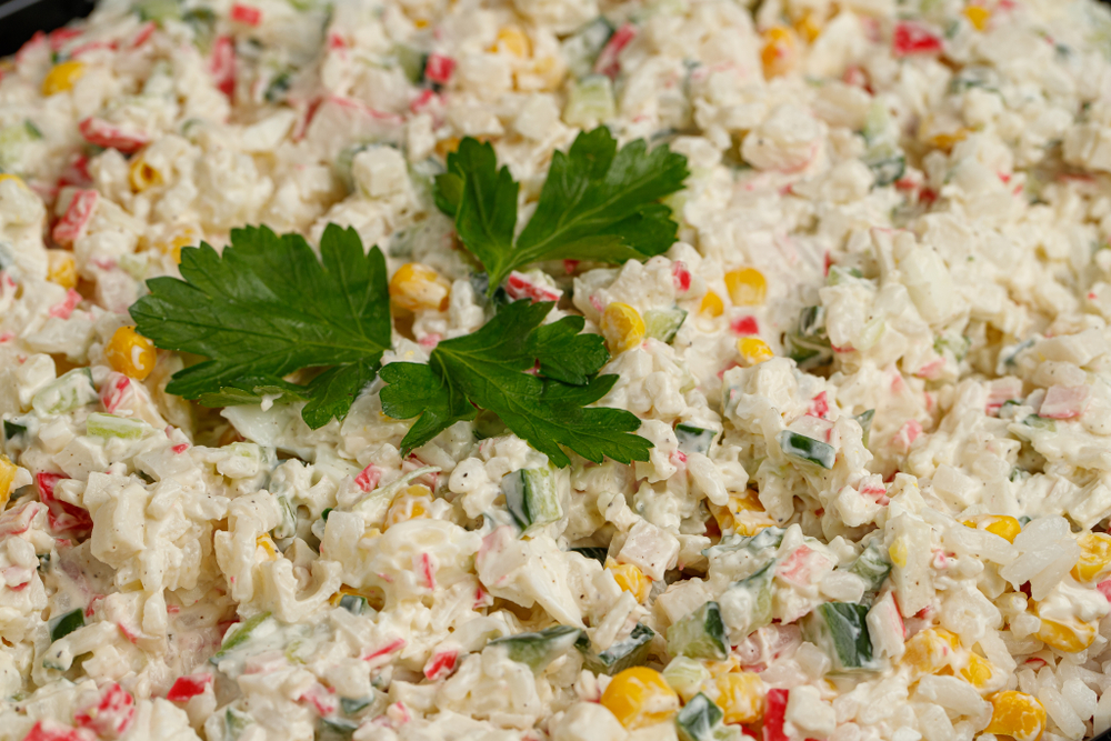 Платтер салат «Крабовый»