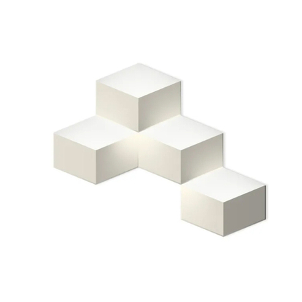 Wall design lamp  Fold 4205 by Vibia (4 lampshade ,  White)