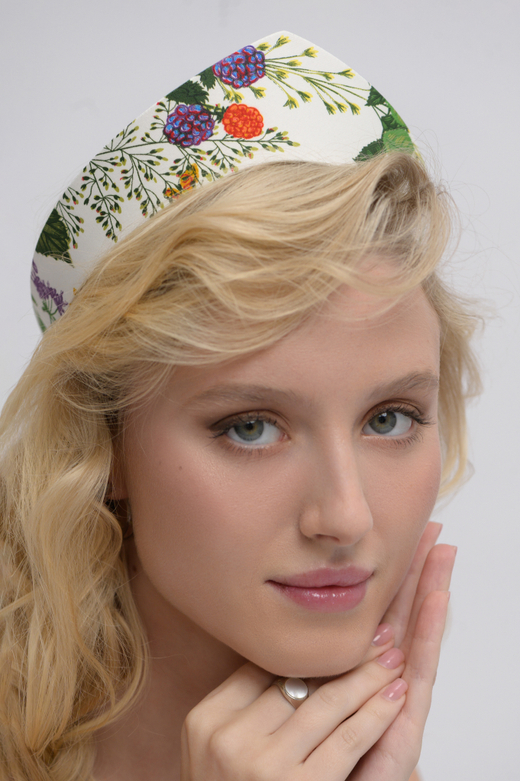 Кокошник «Русский полевой букет»