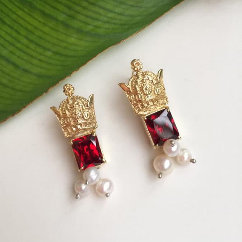 Серебряные серьги с цирконом Arte Tajemah 20220531 Иран