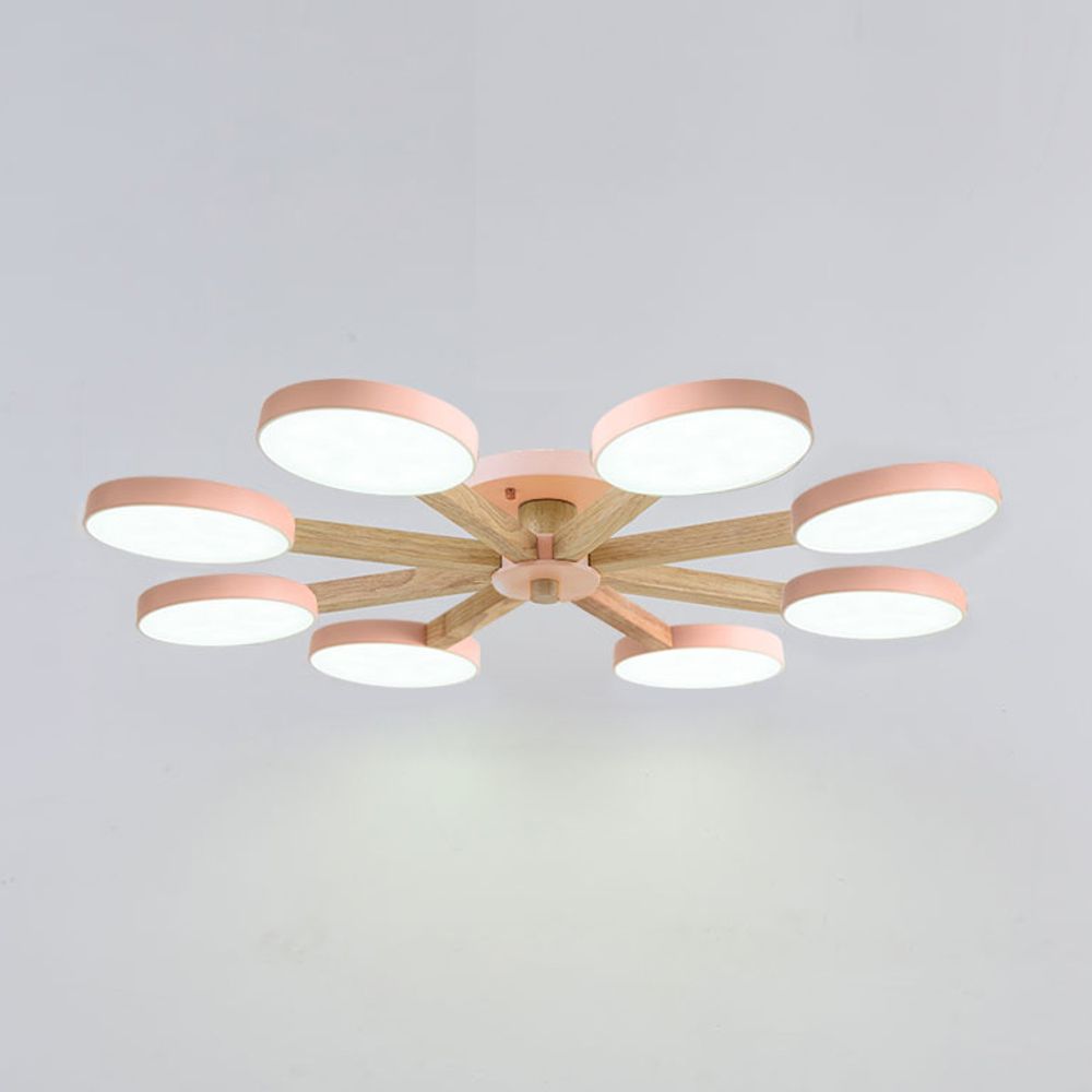 Потолочная Люстра Turna 8 Pink By Imperiumloft