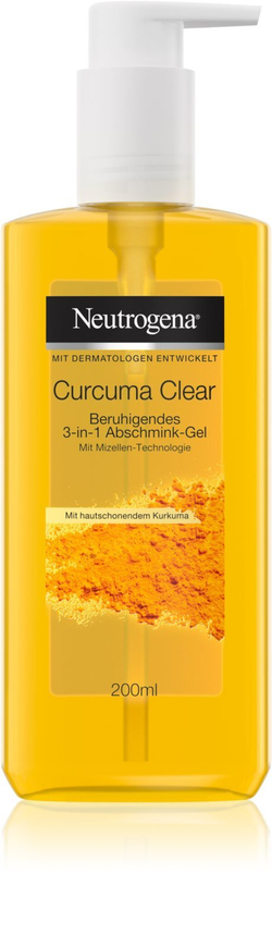 Neutrogena Curcuma Clear - очищающий мицеллярный гель /   200  ml  / GTIN 3574661588353
