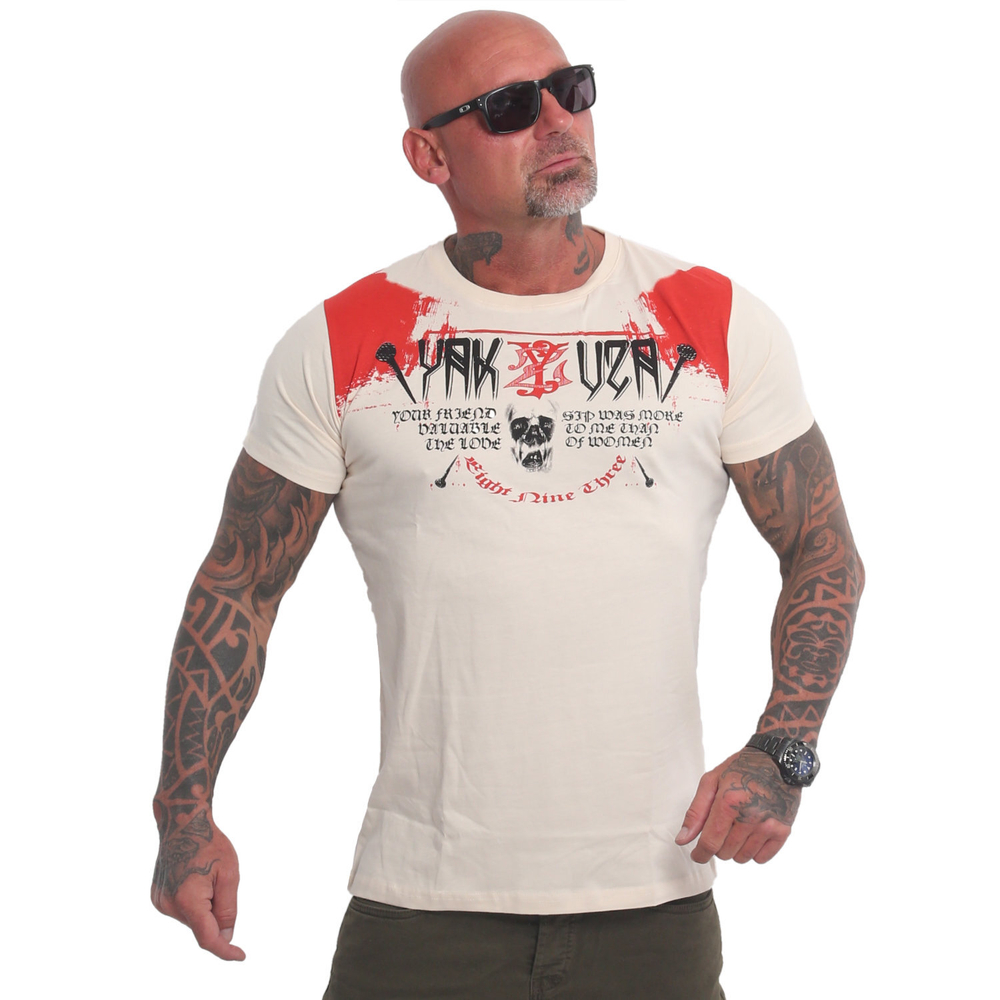 Футболка YAKUZA Friendship T-Shirt Whitecap