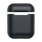 Чехол для Apple AirPods 1/2 Baseus Ultrathin Series Silica Gel Protector - Black