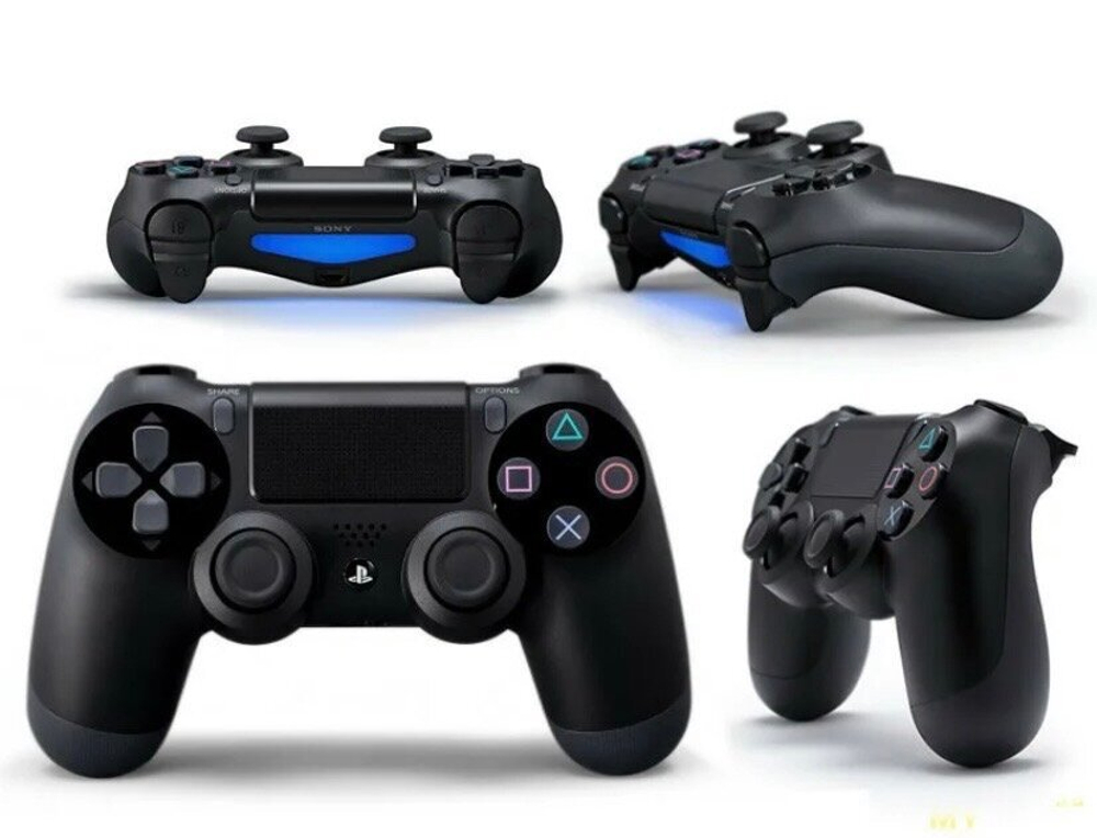 Геймпад SONY DualShock 4 V2  CUH-ZCT2E Антрацитовый чёрный