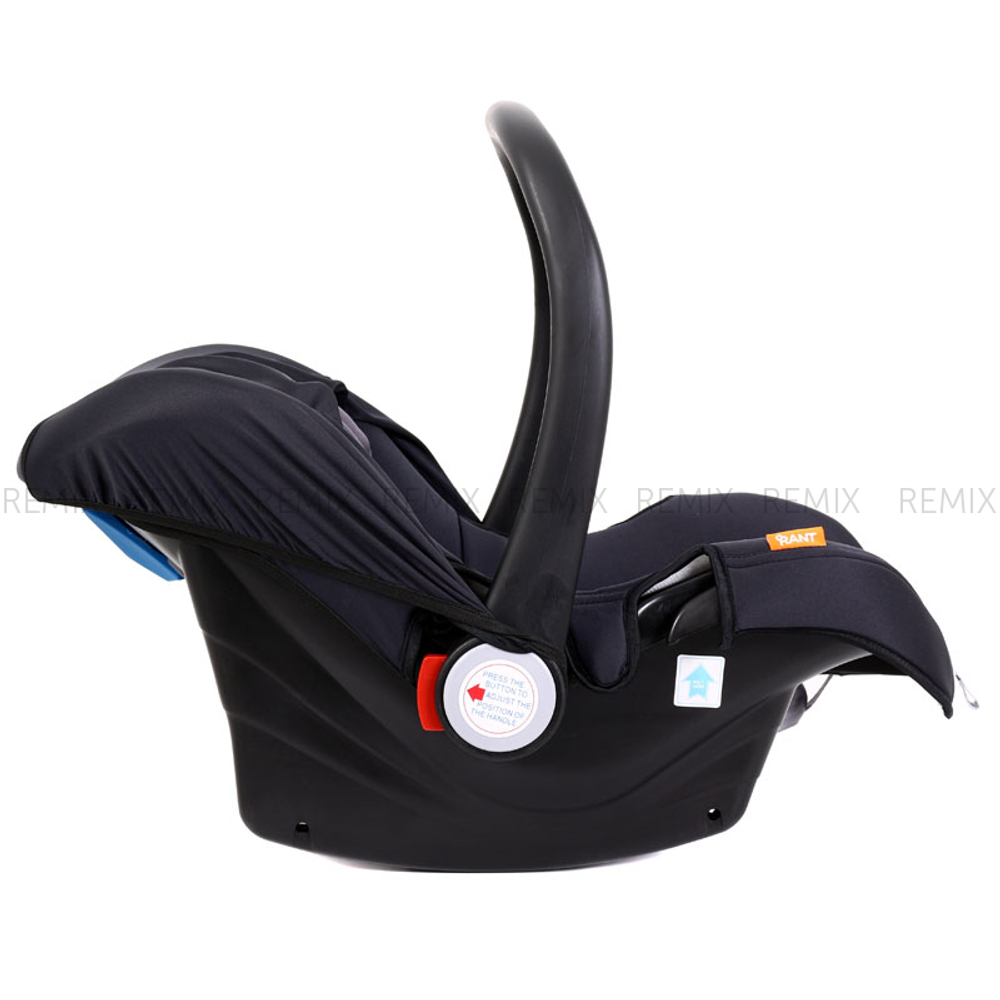 Автокресло LB-327 "Walker" Safety Line (Lunar Black) группа 0+ (0-13 кг)