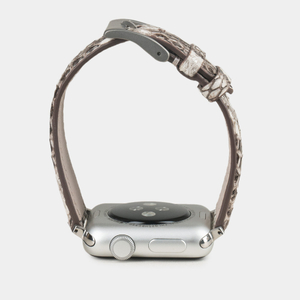 Ремешок для Apple Watch 40/41/42 mm из кожи питона, натурального цвета