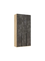 Шкаф для одежды 3 створки Мальта грей 120х51х240