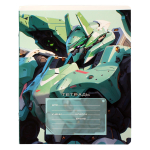 Тетрадь школьная А5 12л линия, ассорти "Роботы" (BG) (комплект 3 шт)