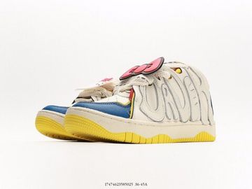 Кроссовки Old Order Skater 001 White/Blue/Red