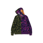 A BATHING APE Color Camo Shark Full Zip Hoodie FW22