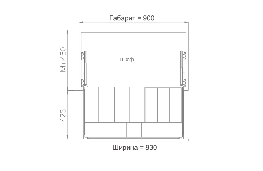 Ящик для инструментов СЕРИЯ L