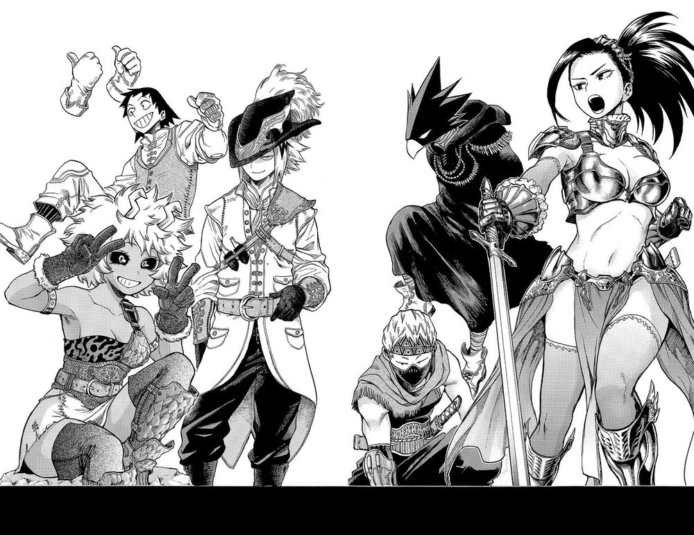 Манга Моя геройская академия. Том 7