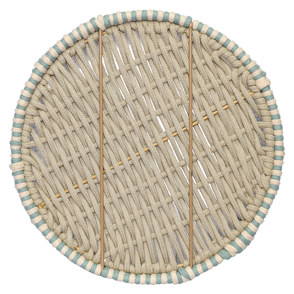 Корзина плетеная dholak mint из коллекции ethnic, размер m