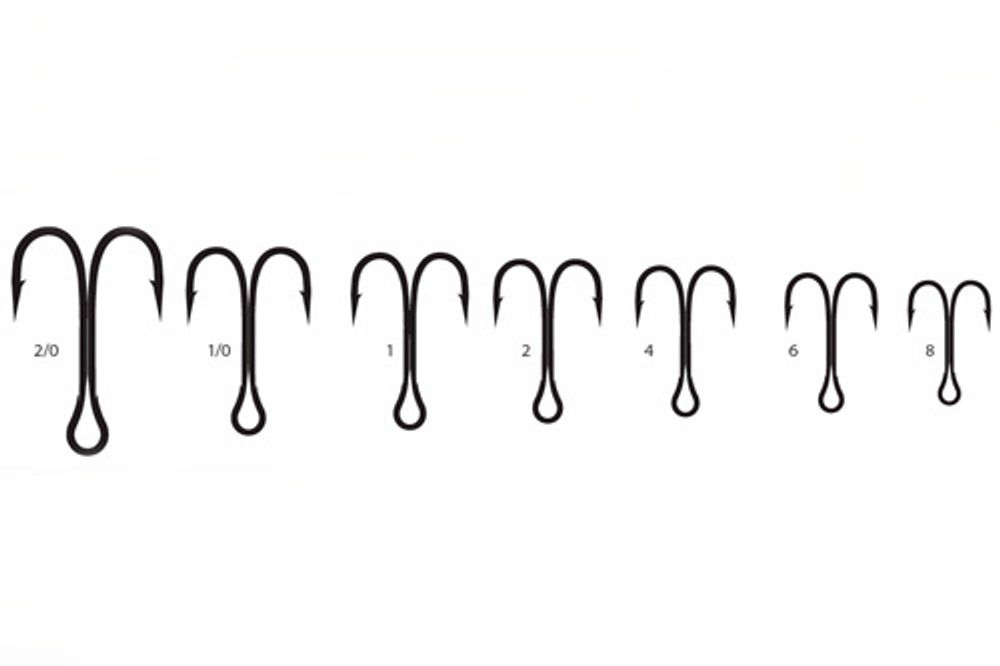 Крючки Saikyo двойн.Normal Shank KH-11041  № 2 BN (100шт)