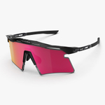 Спортивные очки c диоптриями Scicon Aeroshade 2.0 Titanium Sunglasses Black Matt Multi Mirror Sunburst + Pink