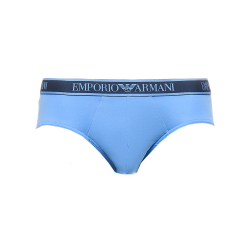 Набор мужских трусов брифов 3в1 (темно-синий, голубой, белый) Emporio Armani 111734_4F717 20711