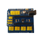 Плата Arduino NANO с шилдом под клеммы IO Shield (клеммы припаяны)