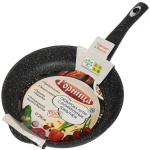 Сковорода алюминий, 26 см, антиприг, Горница, Гранит, с2612аг, съем руч