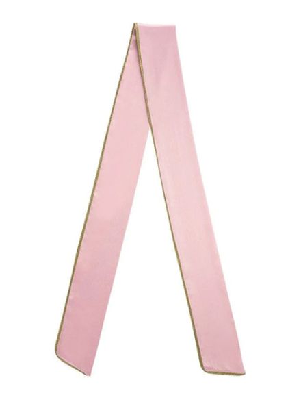 Balmain Заколка-шарф розовая Лимитированная коллекция Limited Edition Silk Pastel Pink Hair Scarf SS20