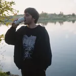 Худи Смерч на молнии оверсайз #7 черный