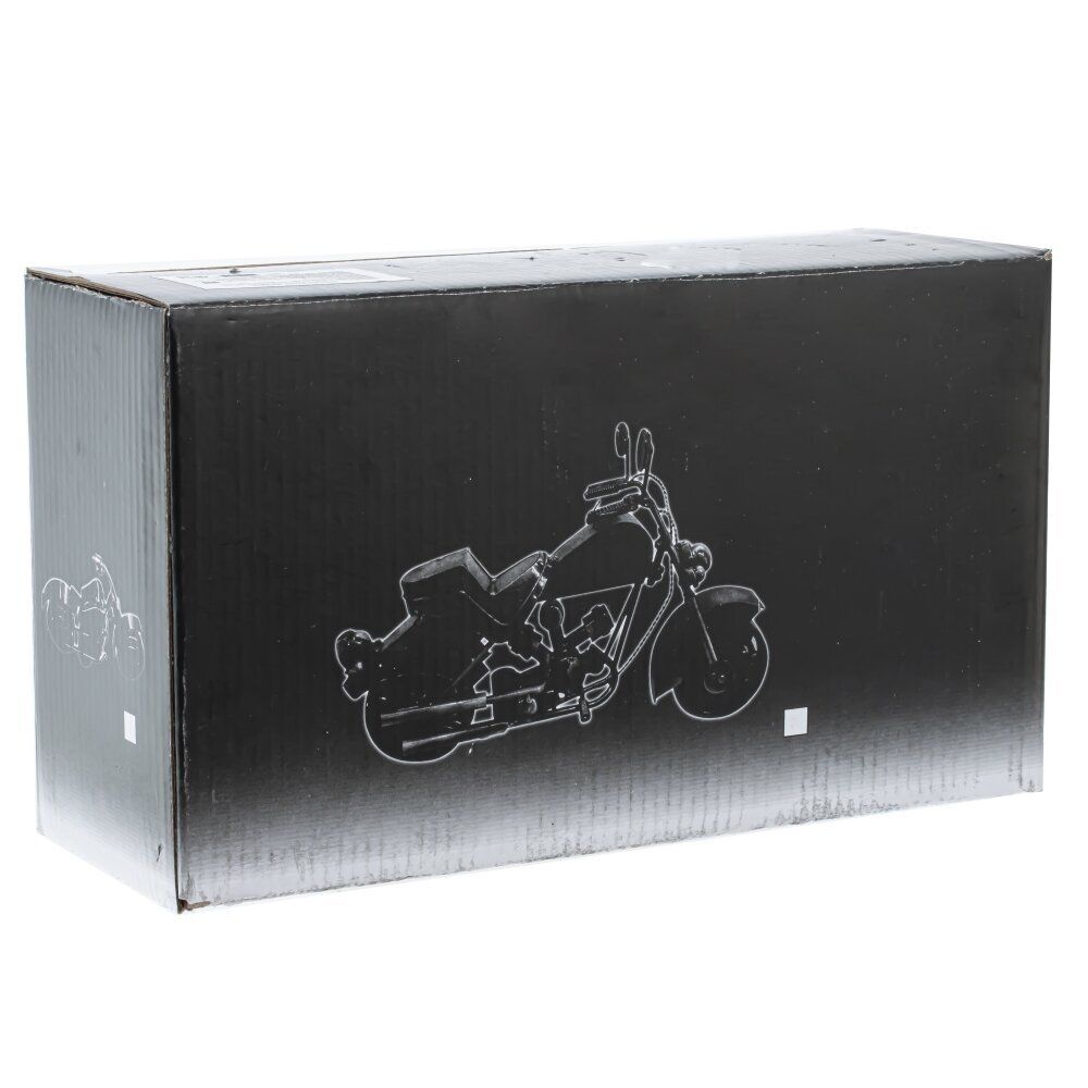 GAEM Изделие декоративное "Мотоцикл" с часами, (1xААА не прилаг.), L25 W12 H12 см