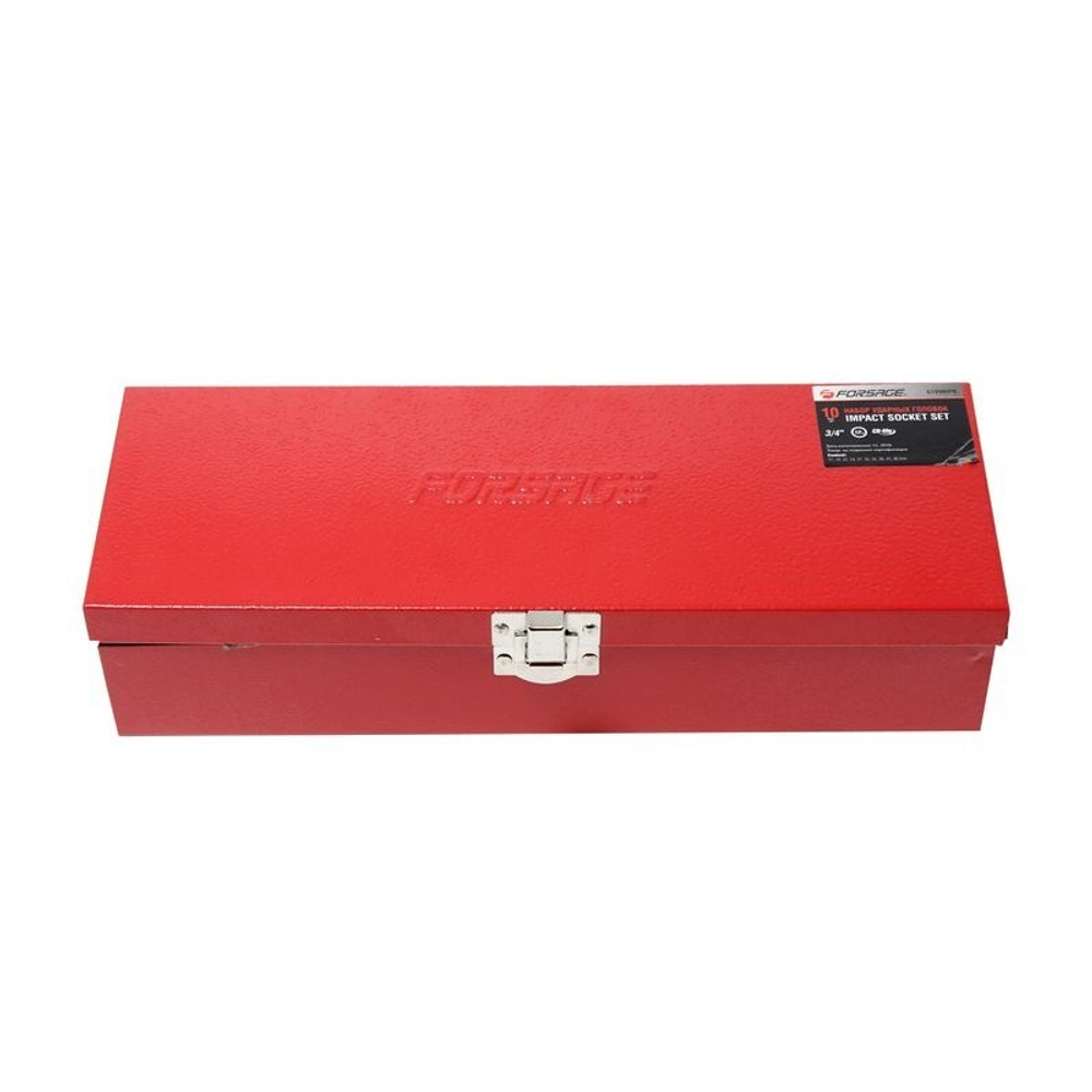Набор головок ударных 10предметов, 3/4" (12гр.) Forsage 6109MPB