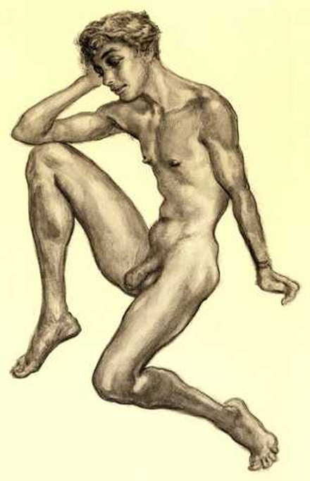 Ernst Hildebrand (1906-1991) - эротическое искусство немецкого художника