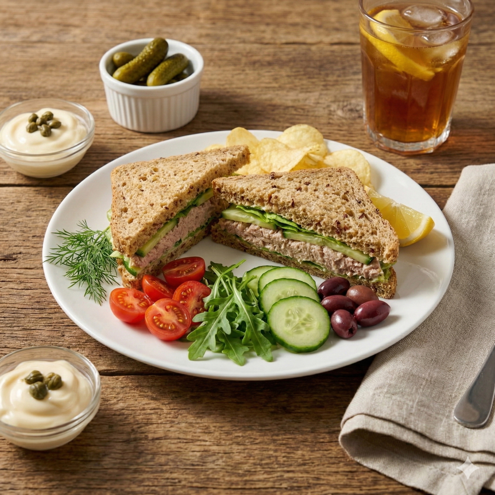 Сэндвич-Club с тунцом