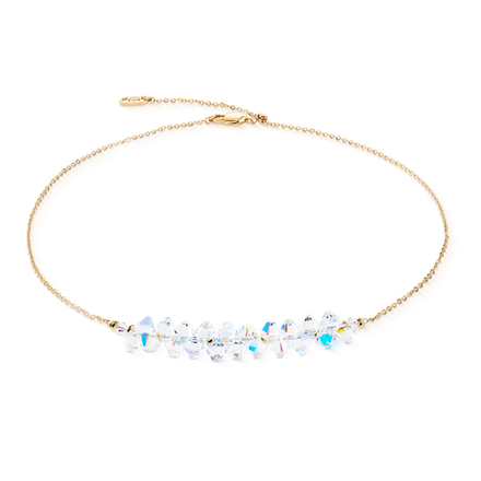 Колье Coeur de Lion Crystal-Gold 4633/10-1816