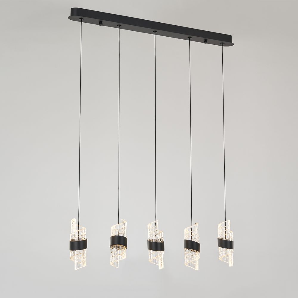 Подвесной светильник MD23001022-5B matt black