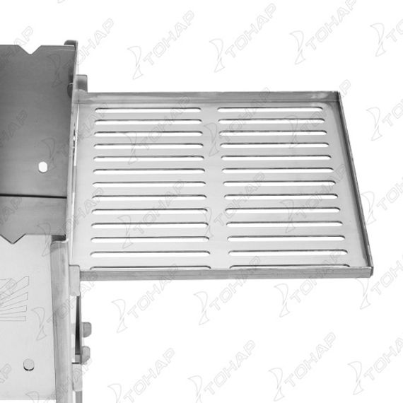 Мангал разборный Тонар со столиком и подставкой под казан (2мм, сумка)