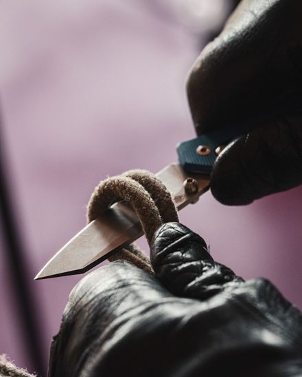 Нож MKM YP GBL YIPPER - сталь клинка MAGNACUT