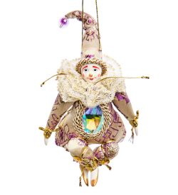 РусКукла RK-516/4 Кукла подвесная «Гномик Самоцвет»