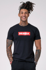 Футболка NEBBIA Men's T-shirt 593 Черная