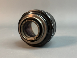 Helios-44, грязь внутри задней линзы