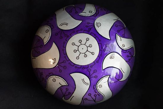 Барабан язычковый Глюкофон YUKA GF9 Birds