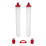 Гидроуровень,удлиненная колба, рельефная градуировка, 7м Matrix