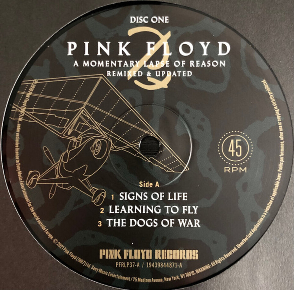 Pink Floyd / A Momentary Lapse Of Reason (Remixed & Updated)(2LP)