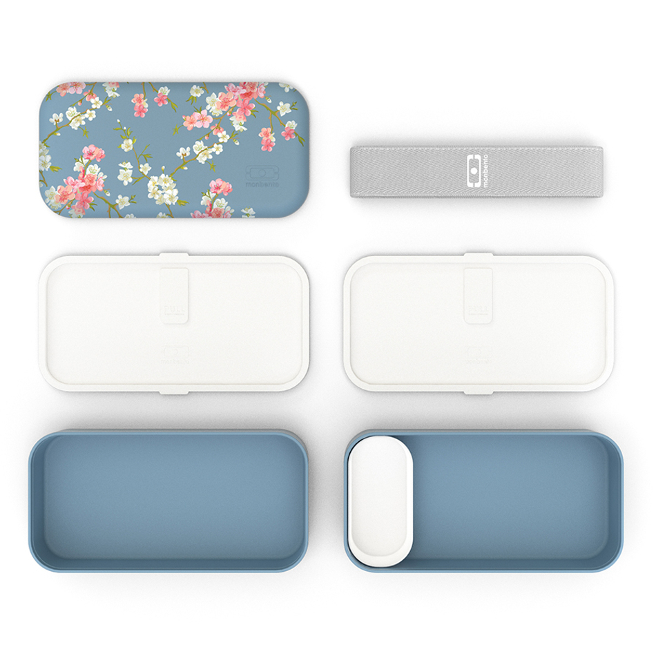 Ланч-бокс mb original flower, mood denim