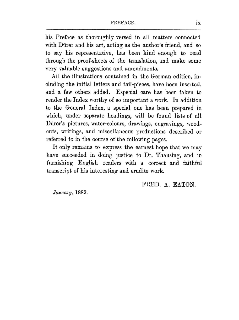Albert Dürer, his life and works | Moritz Thausing