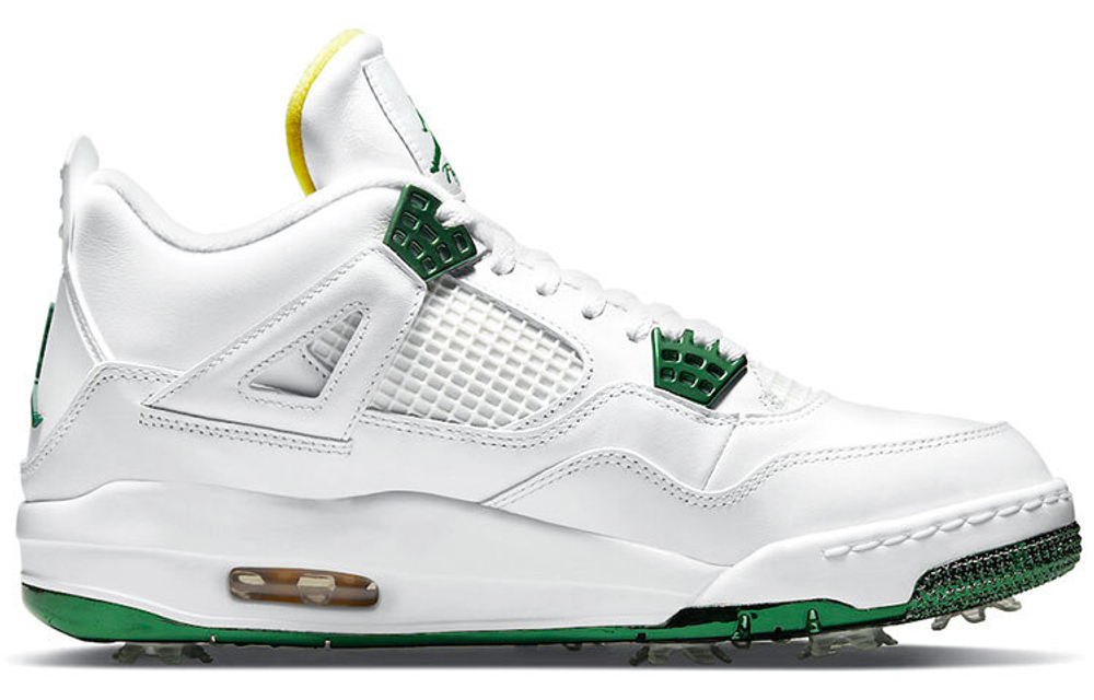 Кроссовки Jordan Air Jordan 4 Golf "Metallic Green"