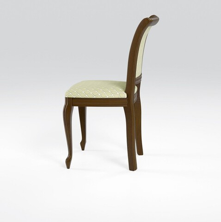 Стул Аврора Кабриоль, Орех тёмный, ткань Призма 37/1