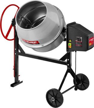 Бетономешалка ЗУБР  180 л 700 Вт, чугунный венец, БМЧ-180