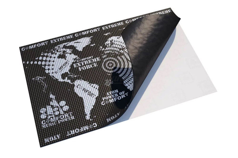 Виброизоляция Comfort Mat Extreme 3.5мм 0.5х0.7м