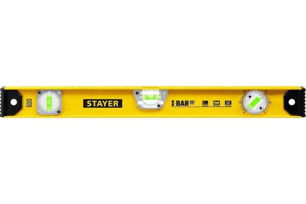Двутавровый уровень STAYER I-Bar180 600 мм 3470-060_z02