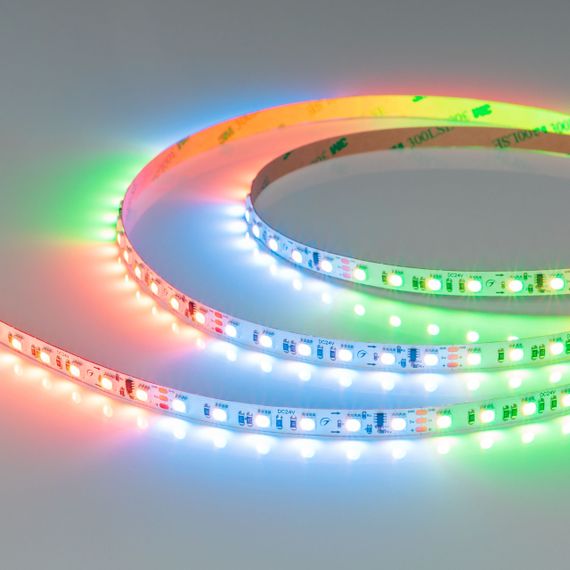 Светодиодная лента SPI-H84-8mm 24V RGBW-Day-PX6 (22 W/m, IP20, 4040, 5m) Arlight 049477