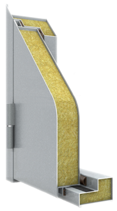 Входная дверь с нитроэмалью - 950